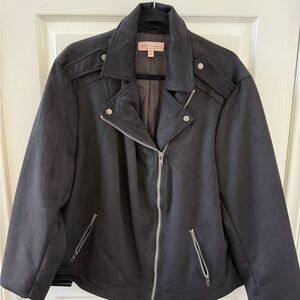 Philosophy Black Leather Jacket